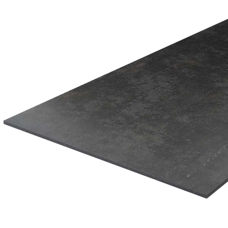Black Steel Smooth Plate 3/4