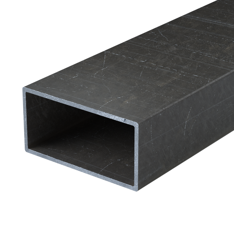 Black Steel Rectangular Tube