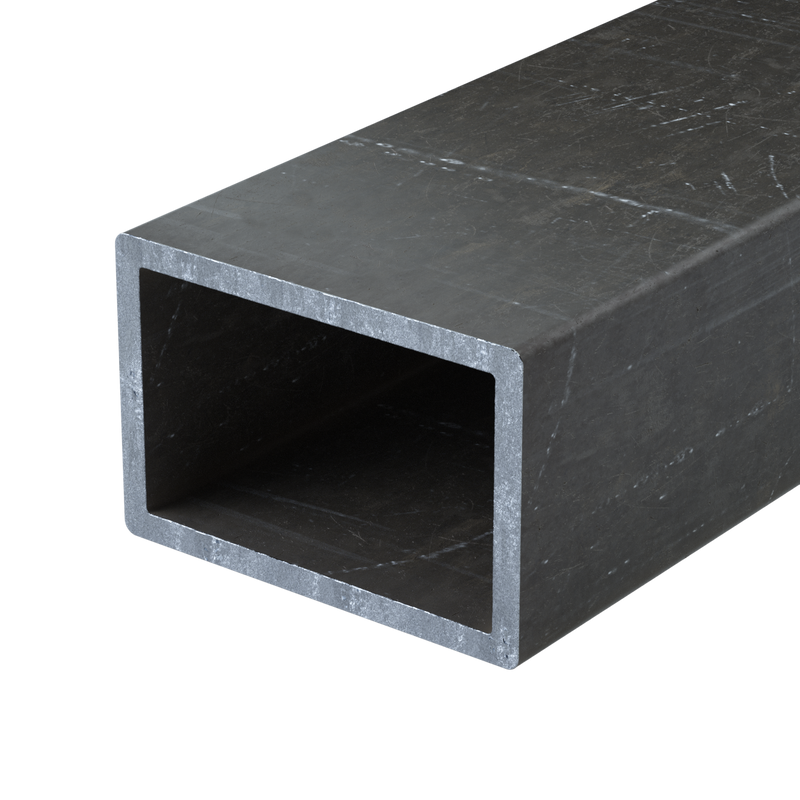 Black Steel Rectangular Tube
