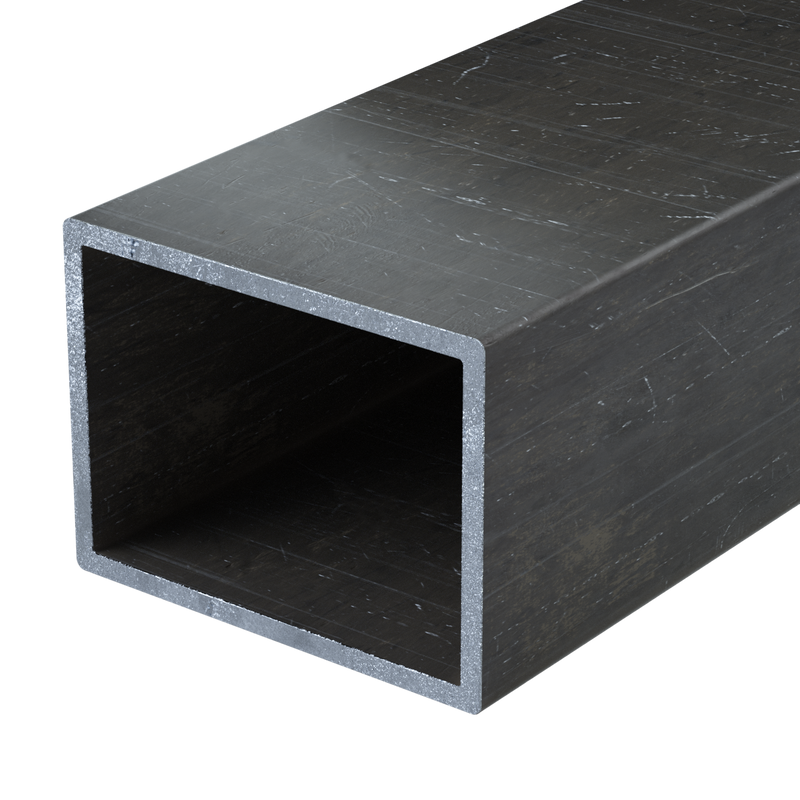 Black Steel Rectangular Tube
