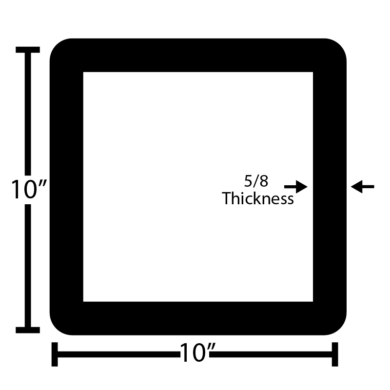 Black Steel Square Tube