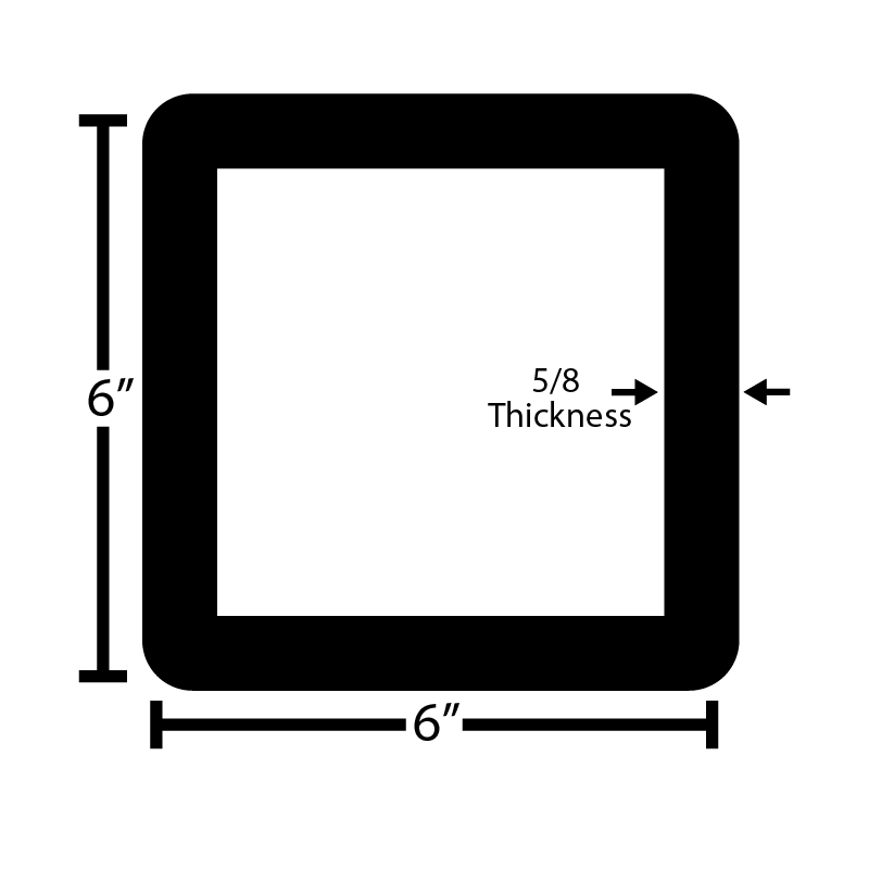 Black Steel Square Tube