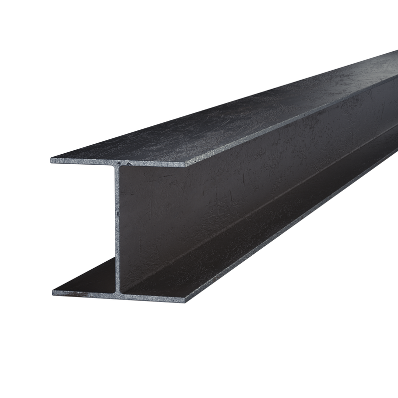 Black Steel Wide Flange Beam