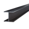 Black Steel Wide Flange Beam