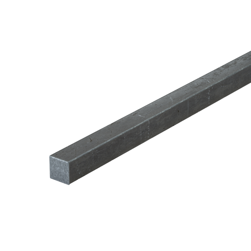 Black Steel Square Bar