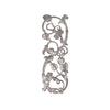 Cast Iron Floral Design 8.54