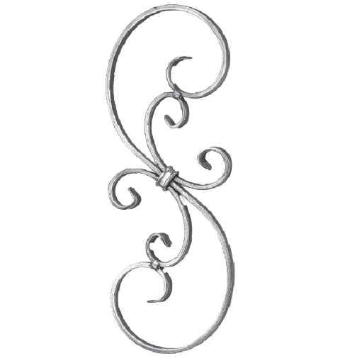 Forged Scroll Panel ART1051/4