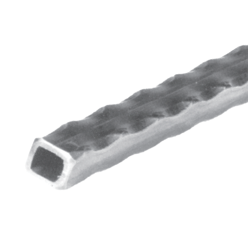 Hammered Squared Tubing ART118/E/9