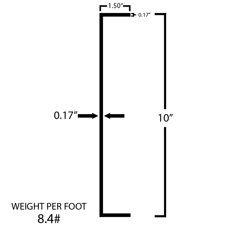 Black Steel C-Channel