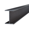 Black Steel Wide Flange Beam