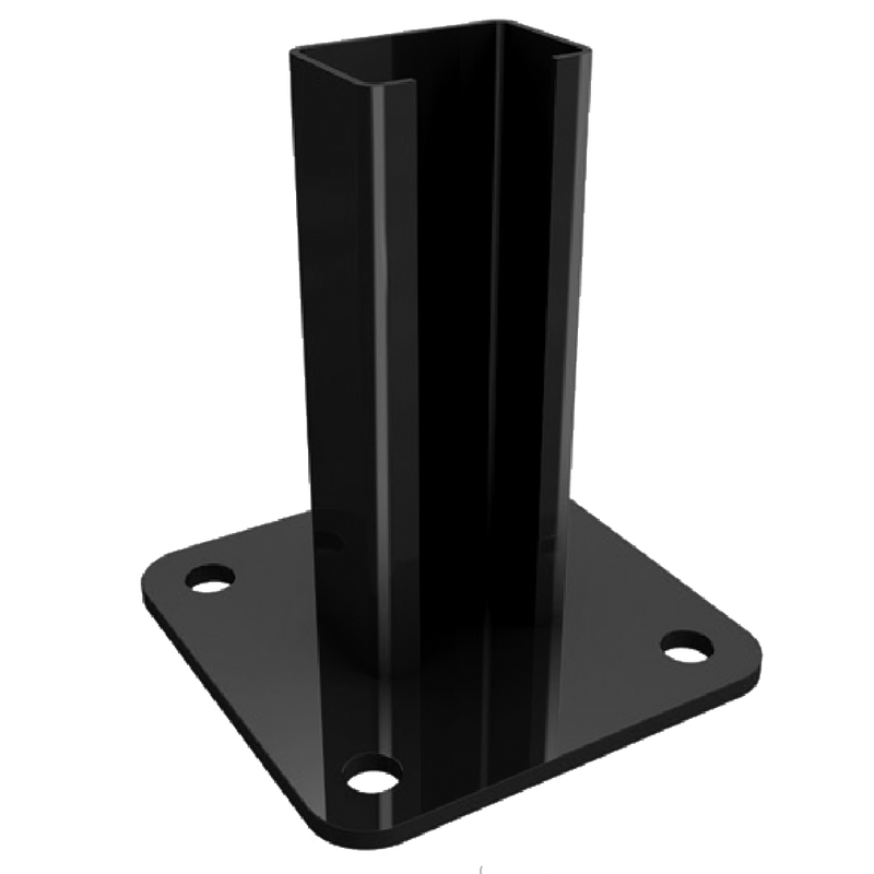 Durofence Floor Base BLACK