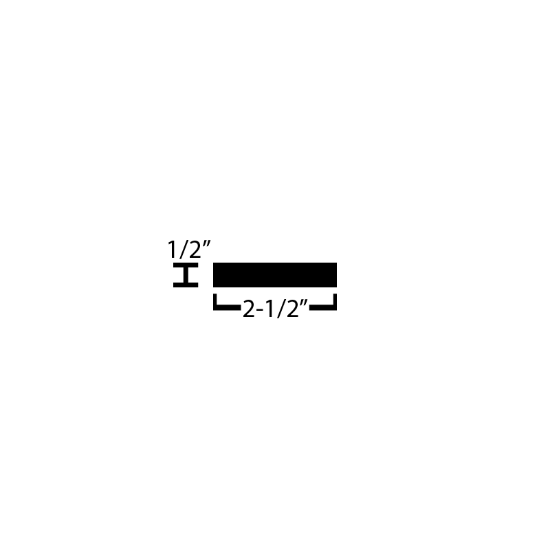 Black Steel Flat Bar