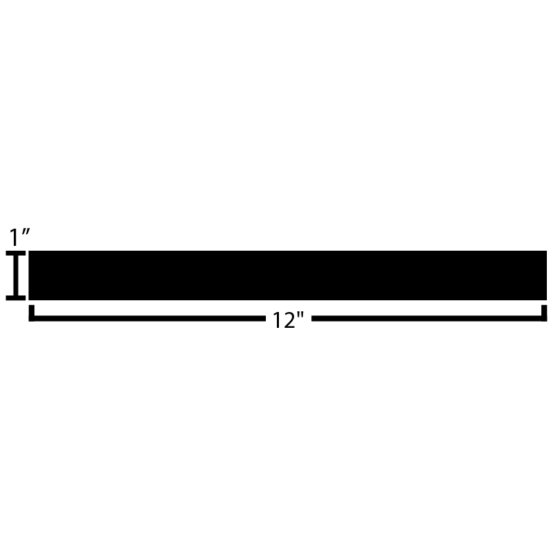 Black Steel Flat Bar