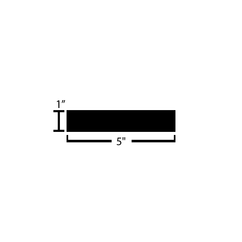 Black Steel Flat Bar