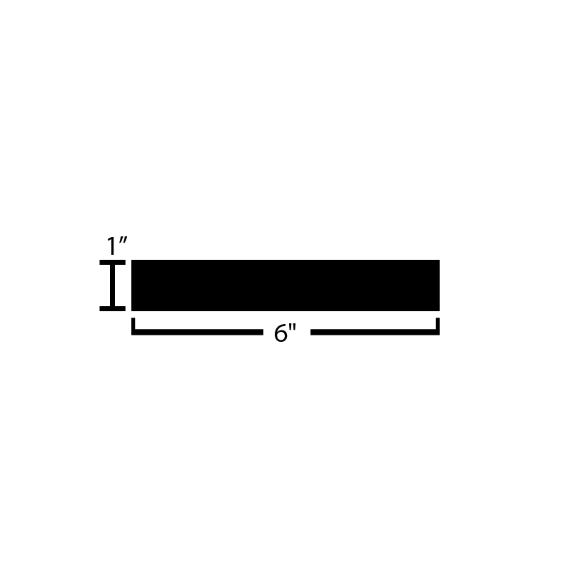 Black Steel Flat Bar