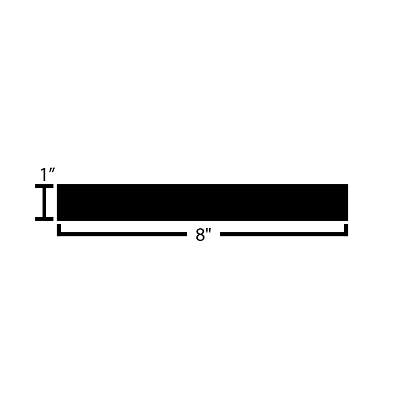 Black Steel Flat Bar
