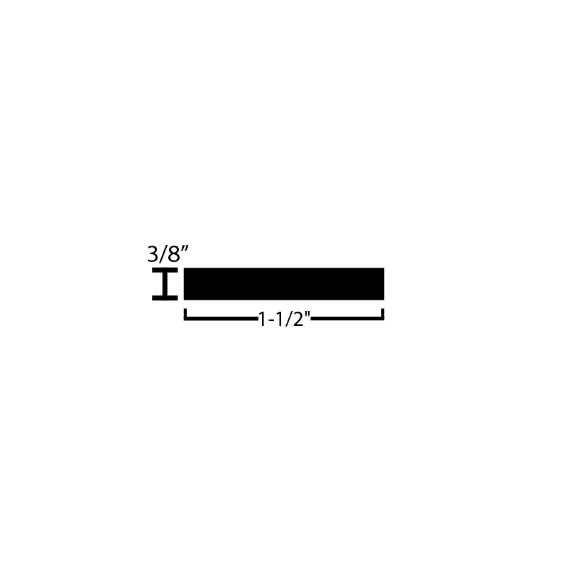 Black Steel Flat Bar