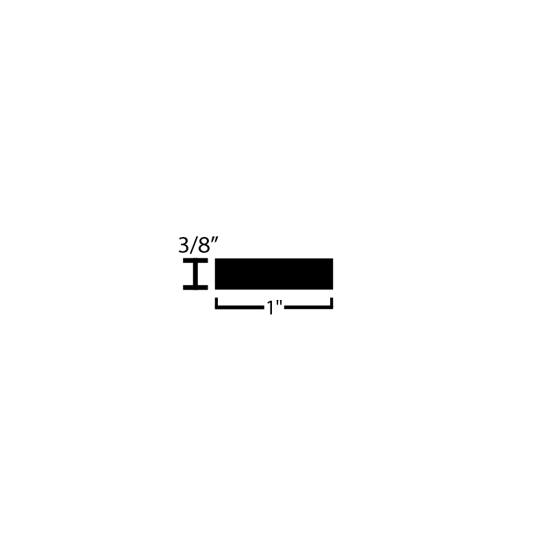 Black Steel Flat Bar