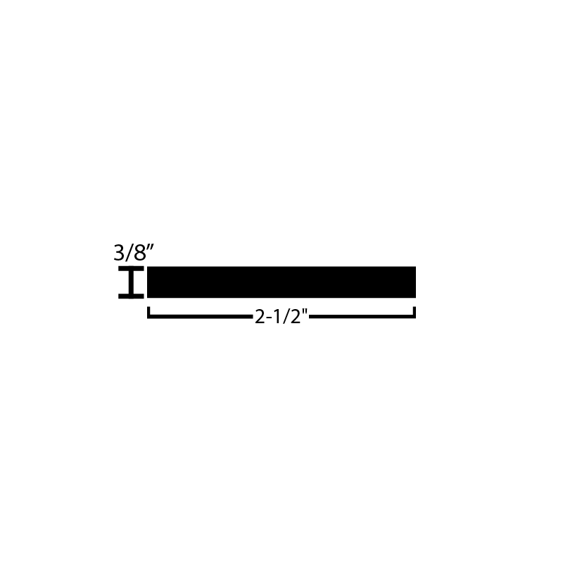 Black Steel Flat Bar