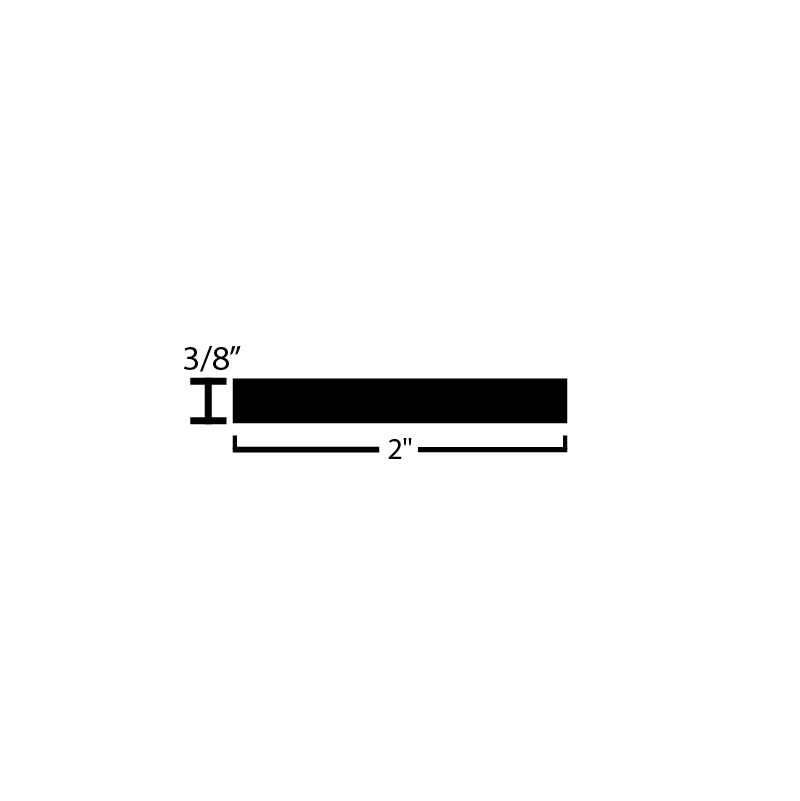 Black Steel Flat Bar