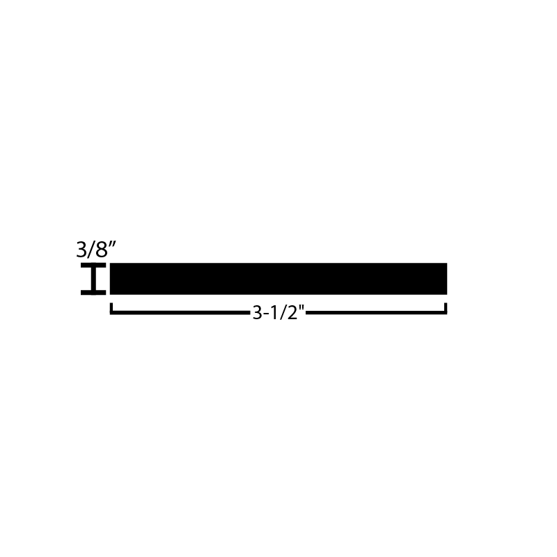 Black Steel Flat Bar