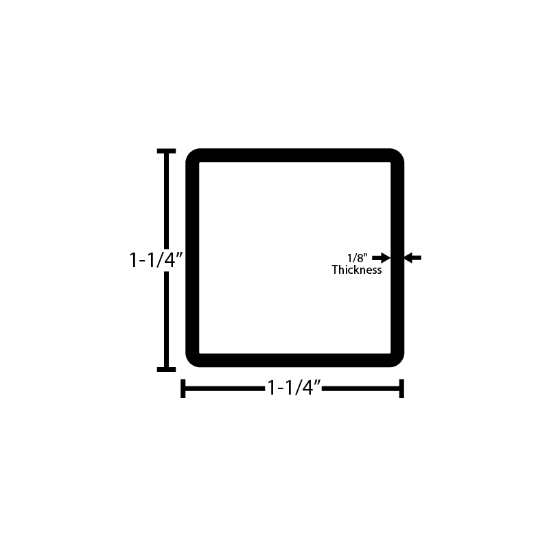 Aluminum Squared Tube