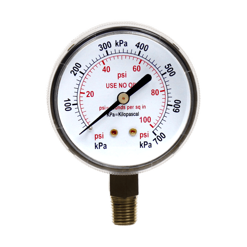 Low Pressure Gauge 2.5