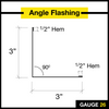 Angle Flashing Mill Finish - Steel and Pipes Inc.
