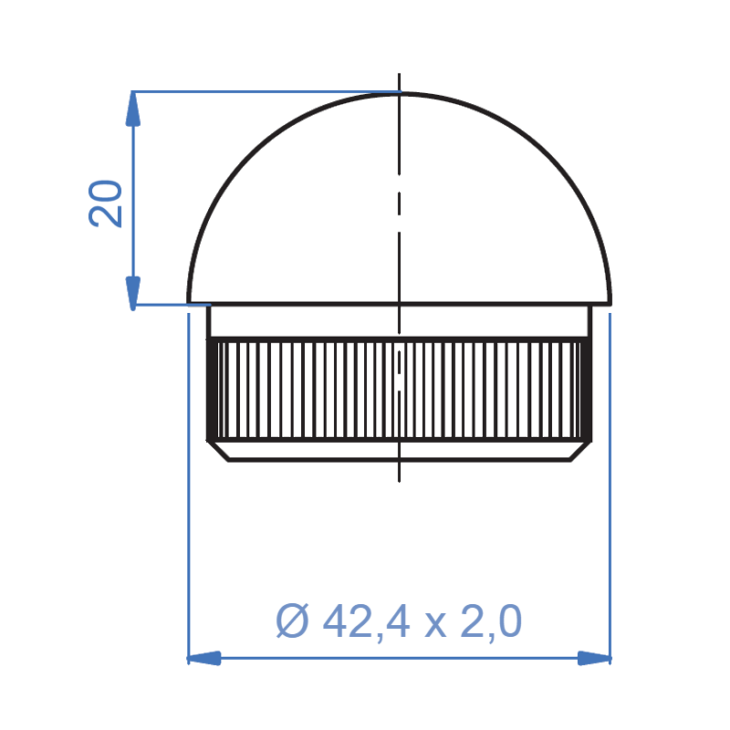 Inox® End Cap