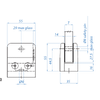 Inox® Glass Holder