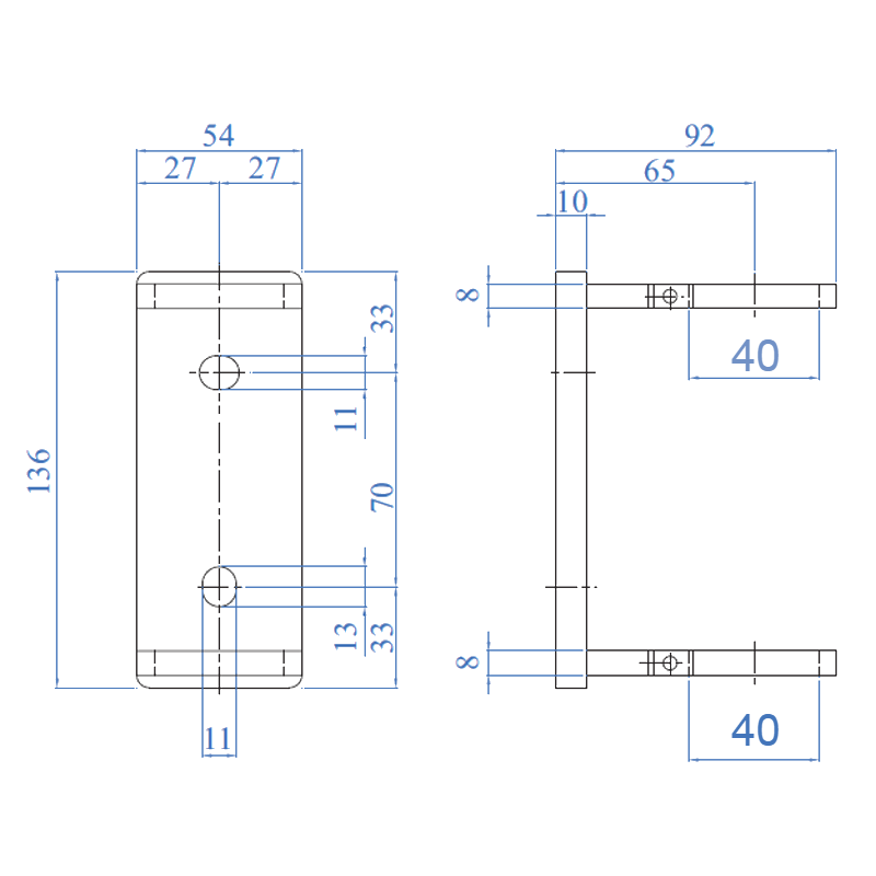 Inox® Cube System Lateral Anchor