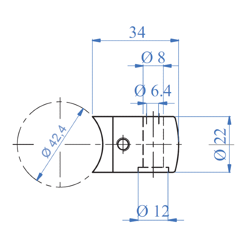 Inox® Left Terminal