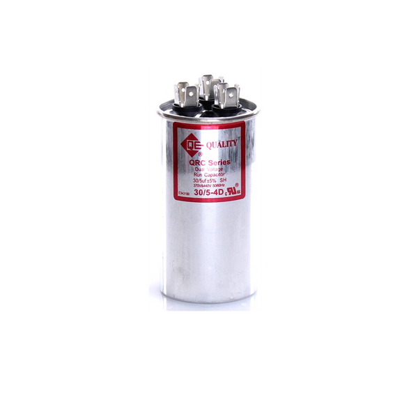 Round Dual Capacitor