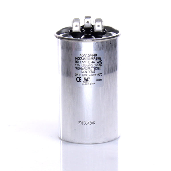 Supco Round Dual Capacitor