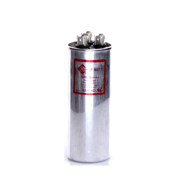 Round Dual Running Capacitor