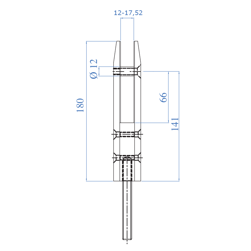 Inox® Glass Clamp