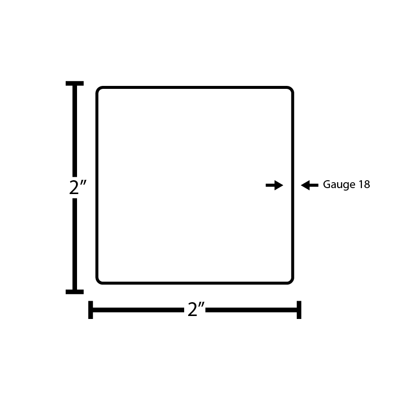 Galvanized Square Tube