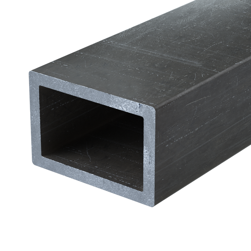 Black Steel Rectangular Tube