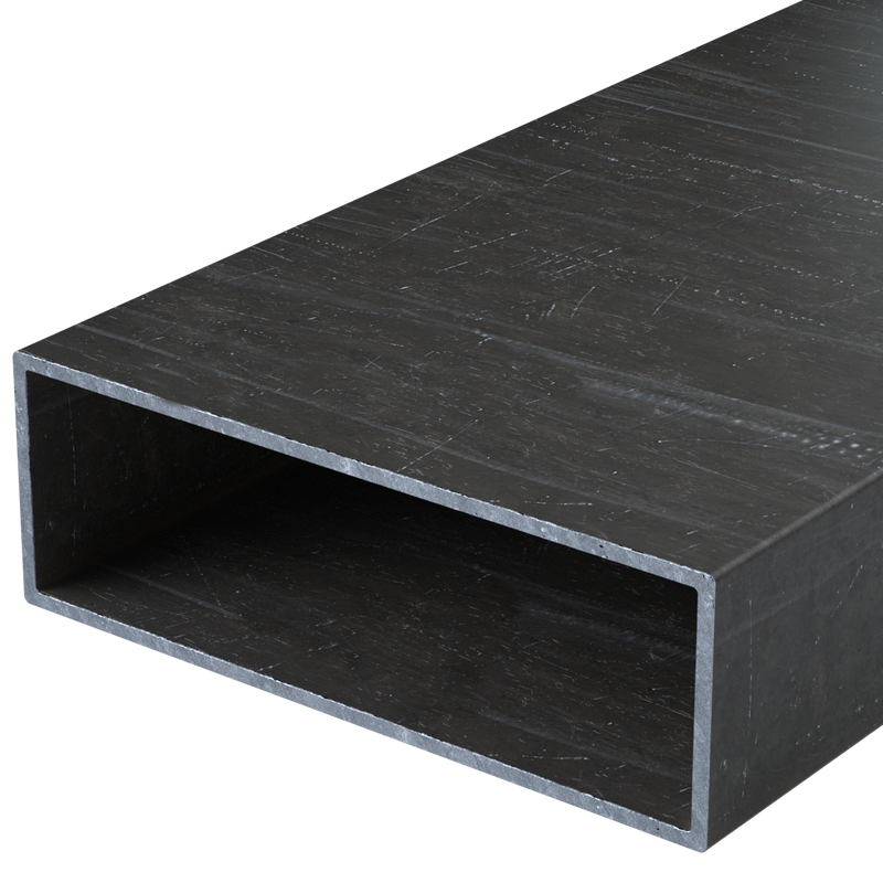 Black Steel Rectangular Tube