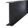 Black Steel Wide Flange Beam