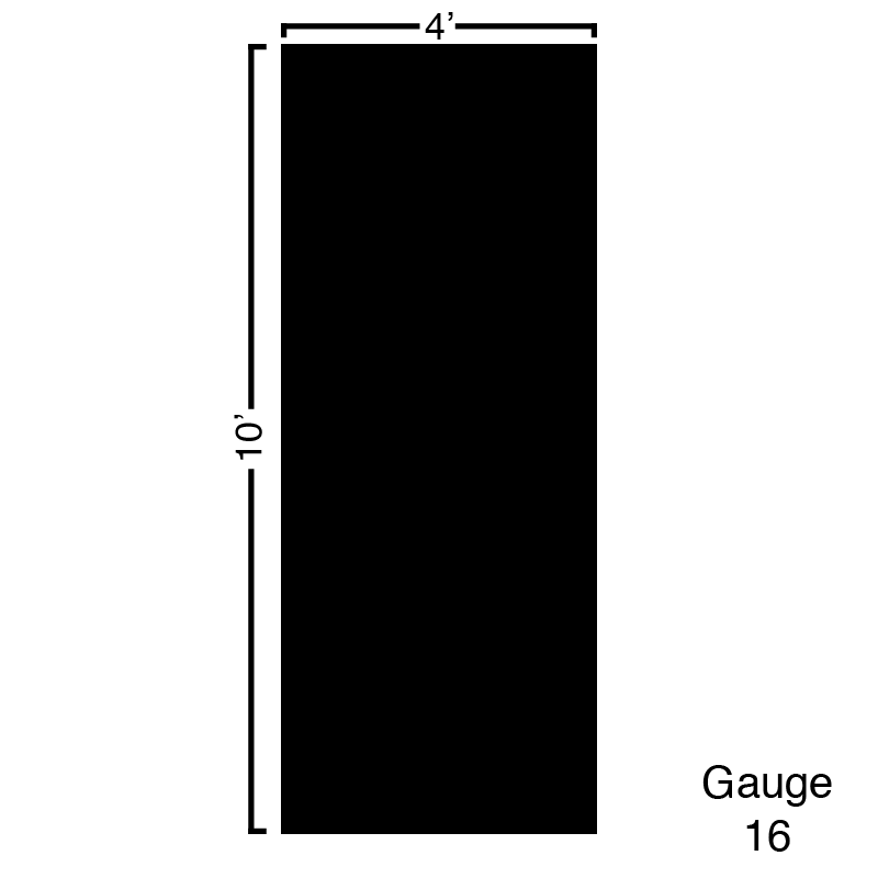 Galvanized Steel Sheet Gauge 16