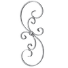 Forged Scroll Panel ART1051/4